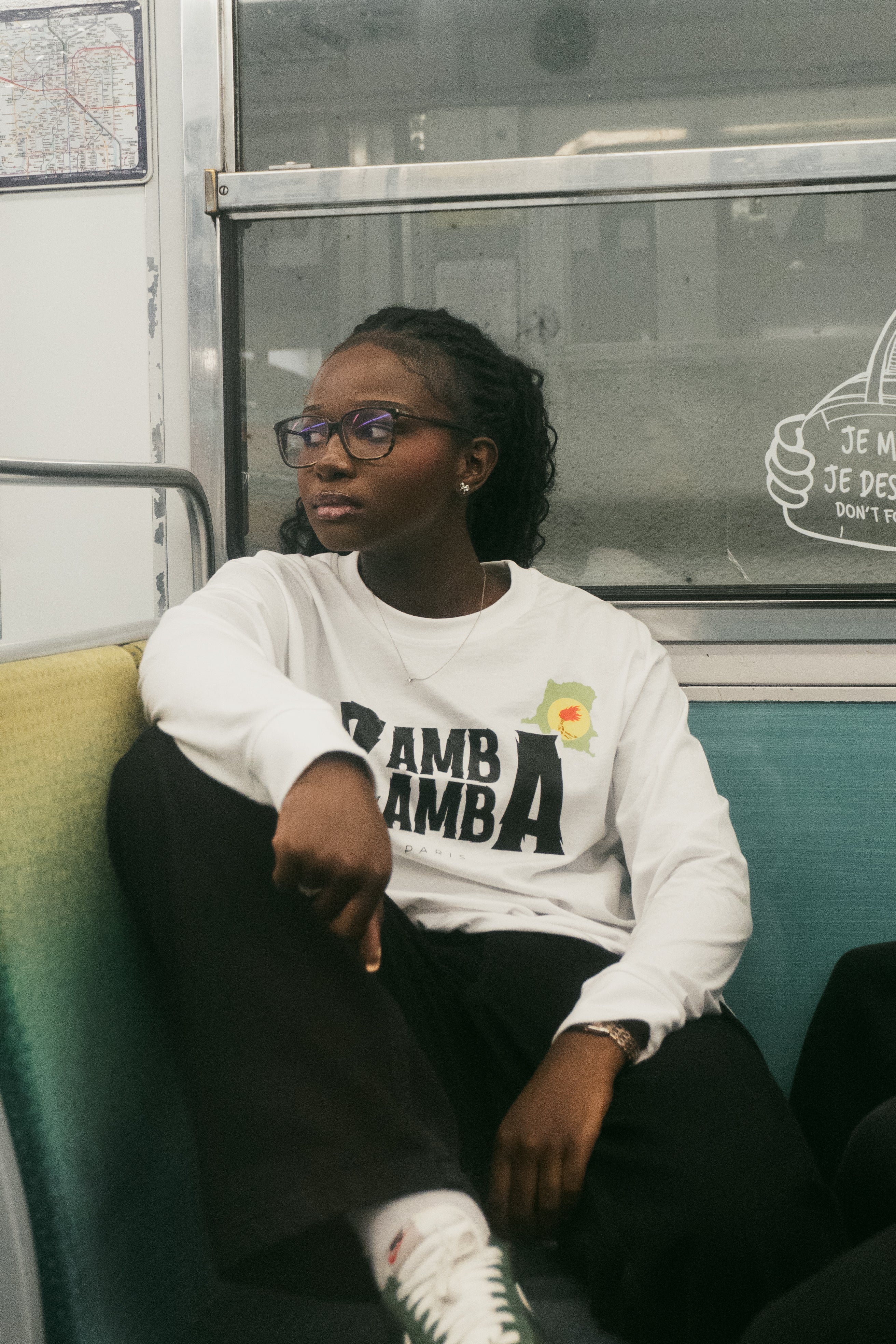 Long Sleeve Zamba Héritage (Blanc)