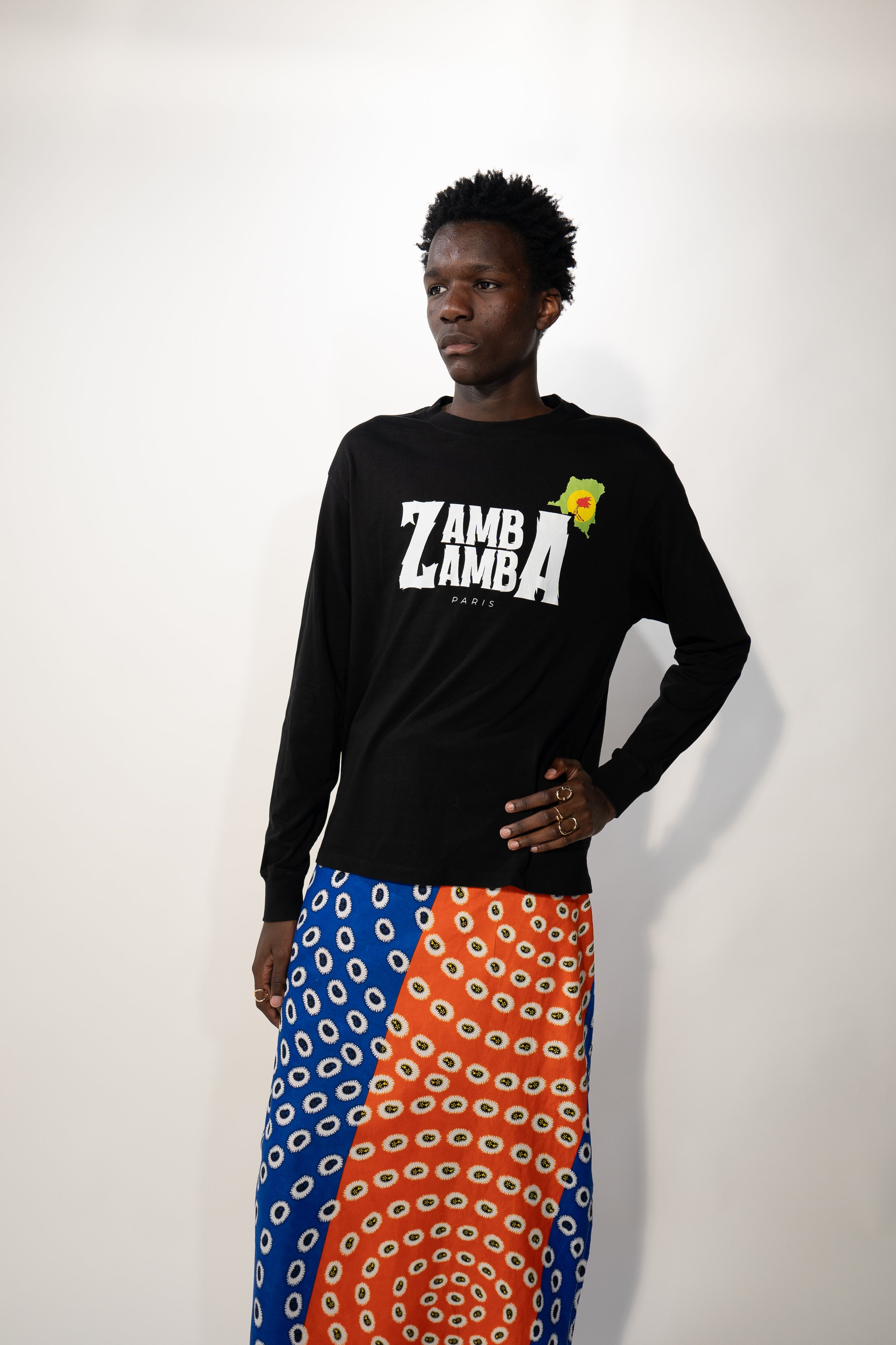 Long Sleeve Zamba Héritage (Noir)