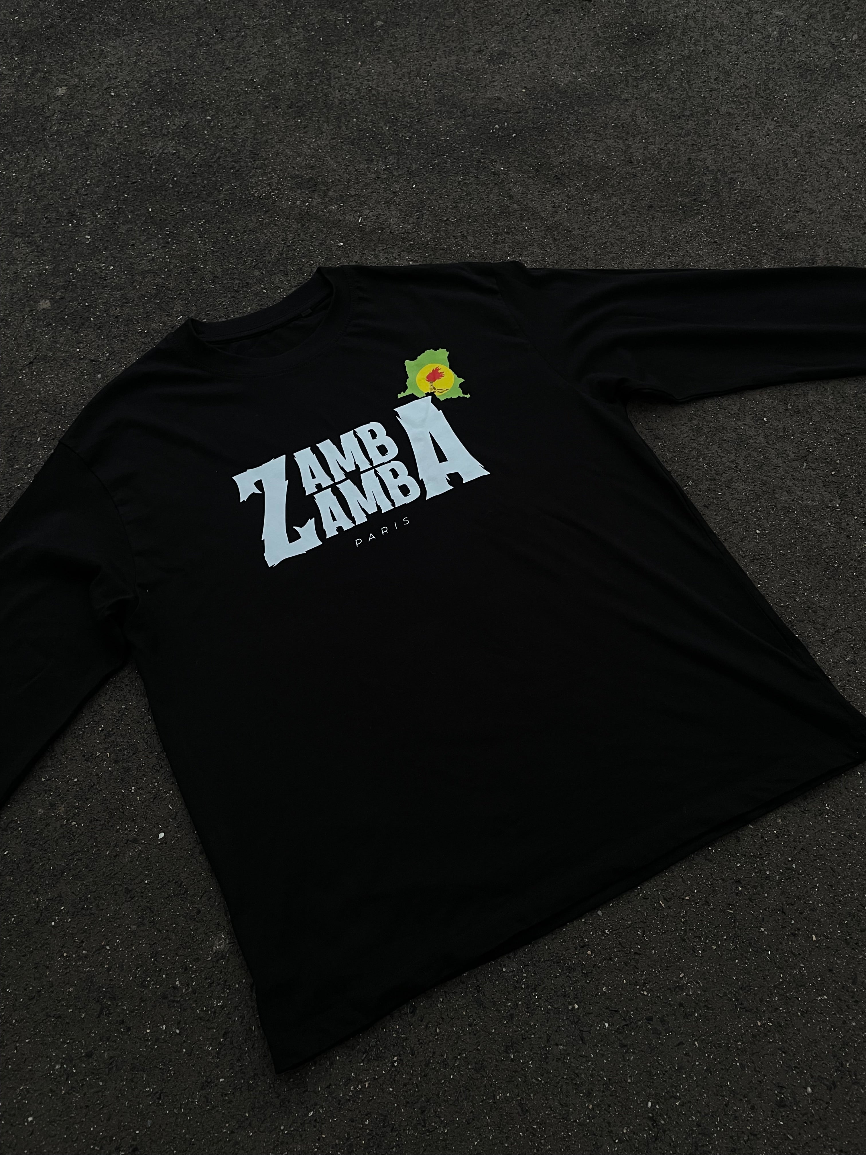 Long Sleeve Zamba Héritage (Noir)