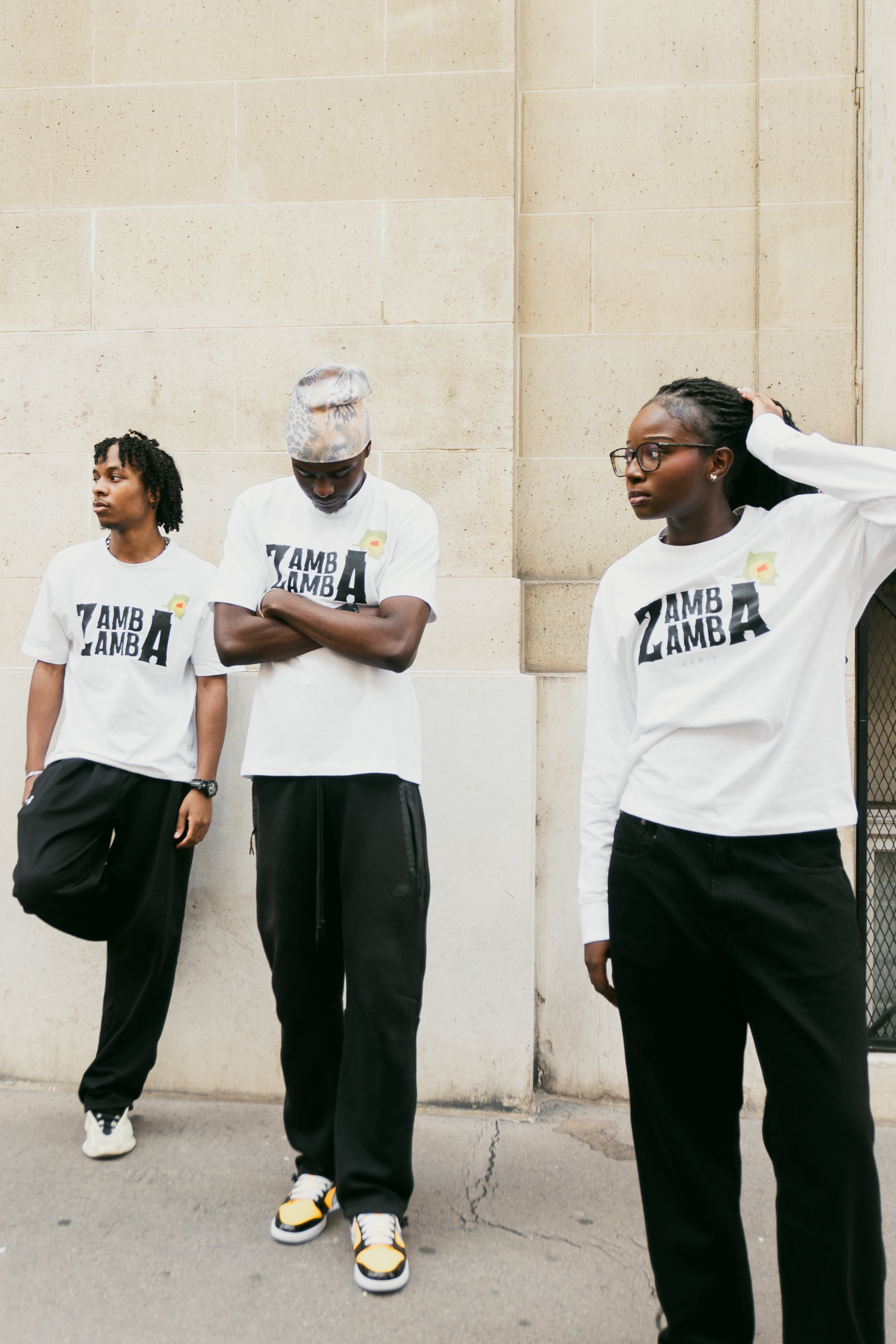 Long Sleeve Zamba Héritage (Blanc)