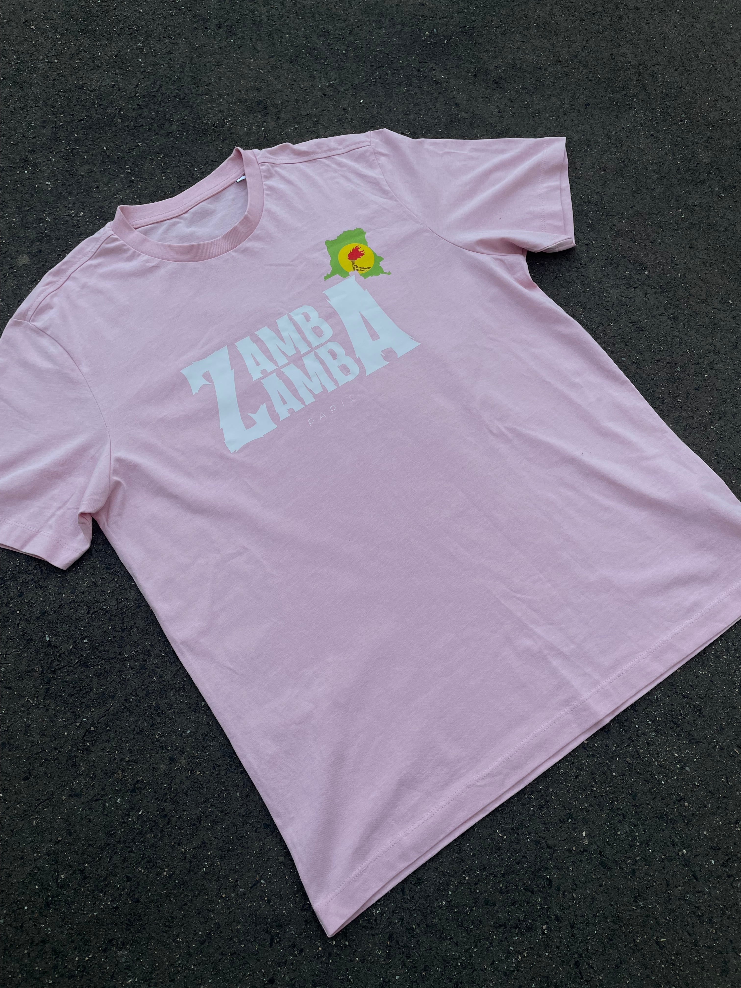 T-shirt Zamba Héritage (Rose)