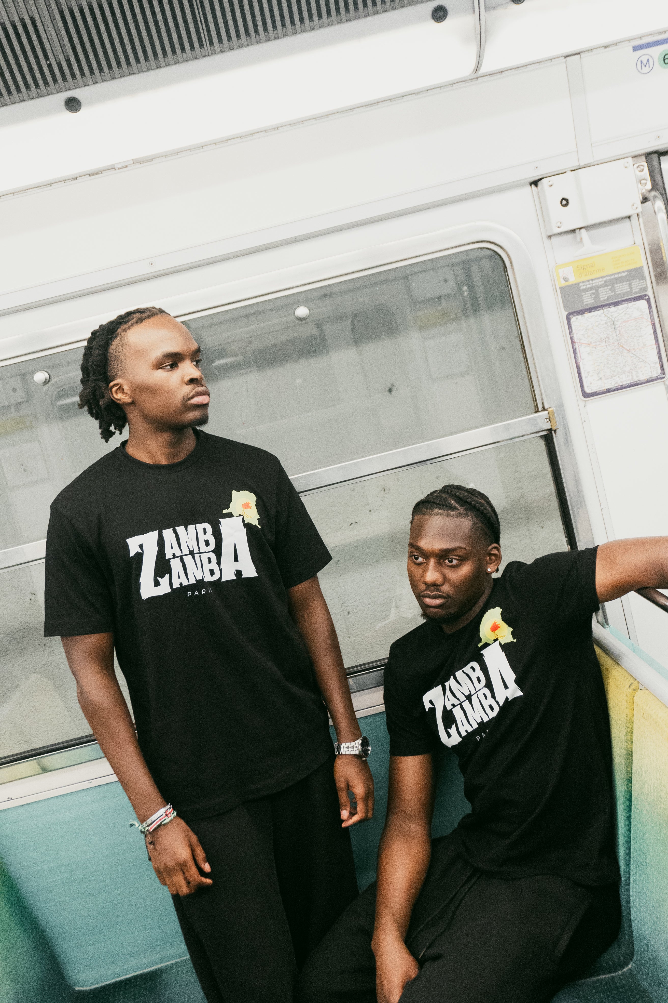 T-shirt Zamba Héritage (Noir)