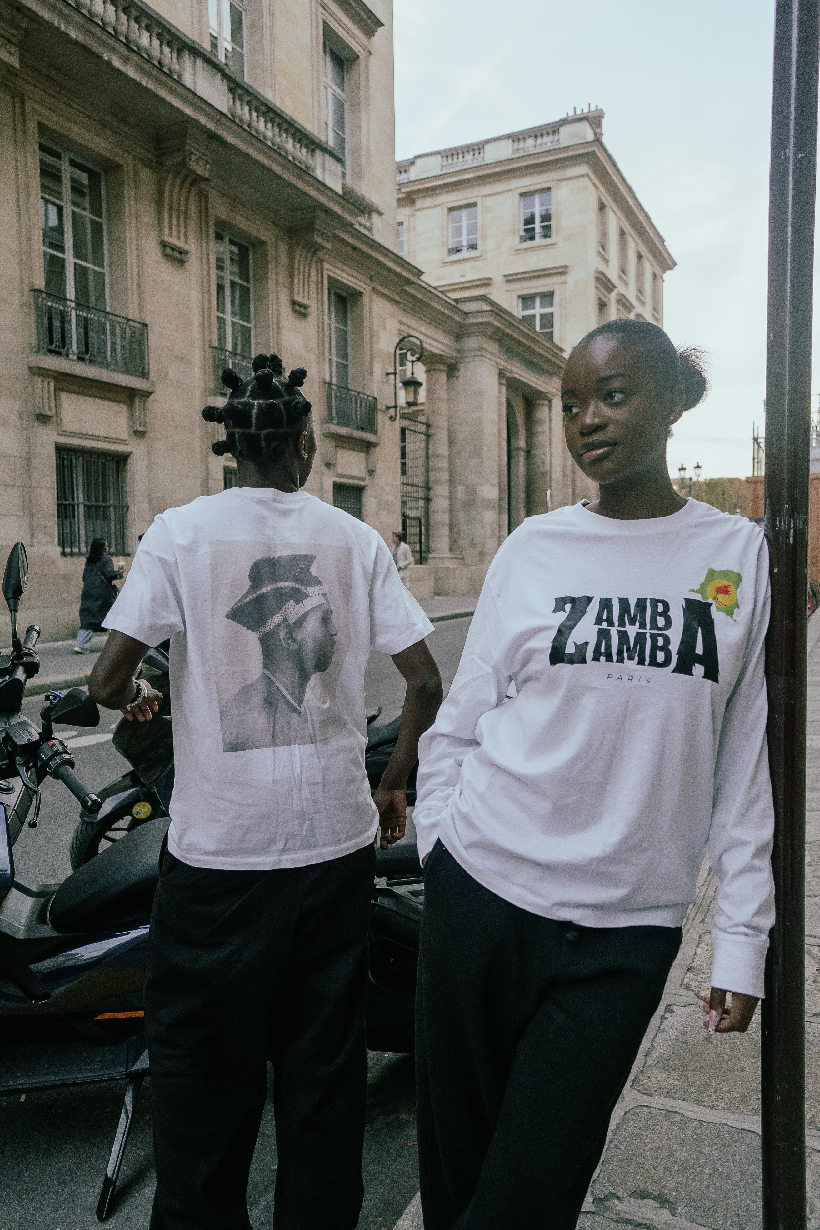 T-shirt Zamba Mémoire (Blanc)