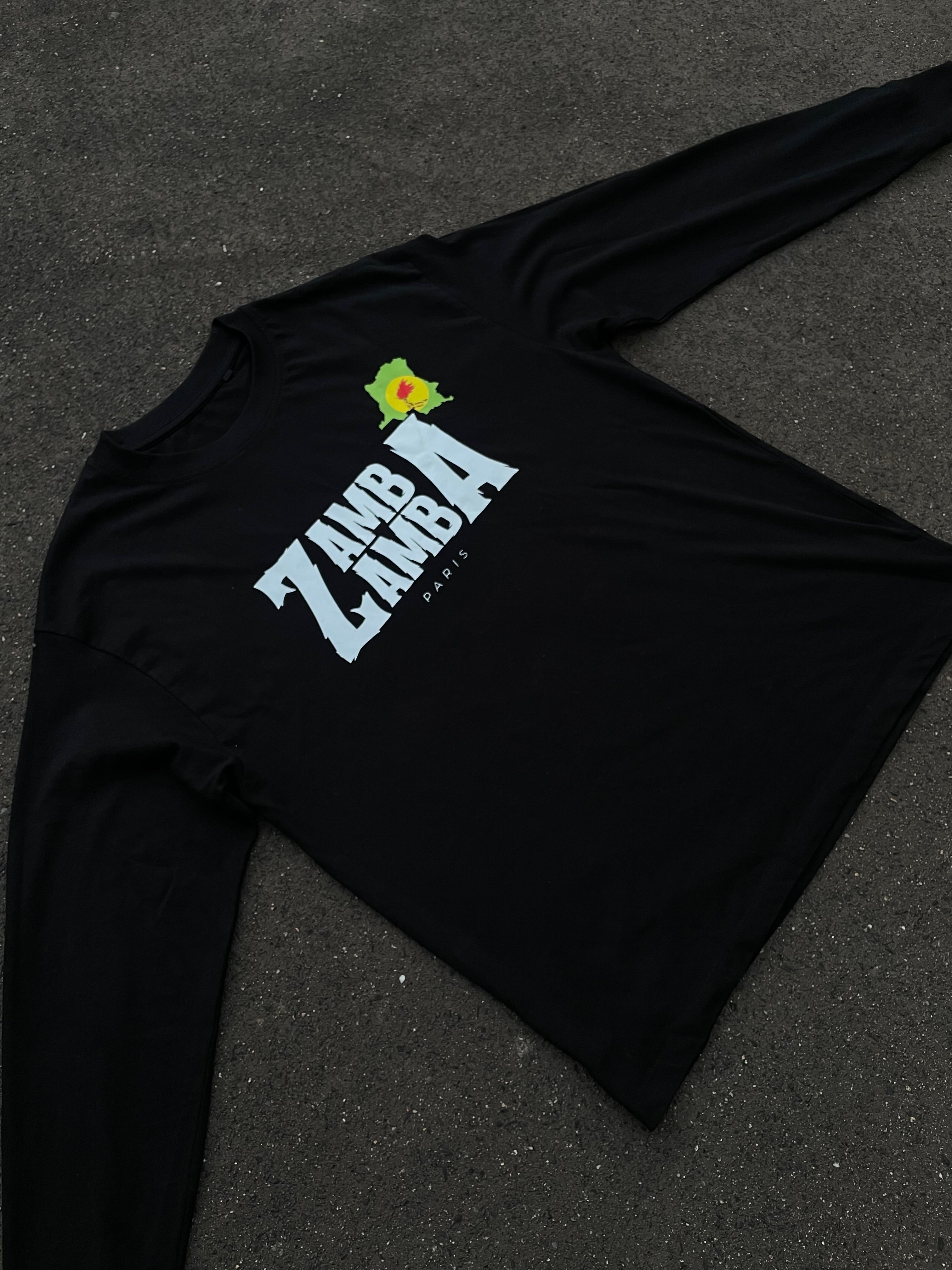 Long Sleeve Zamba Héritage (Noir)