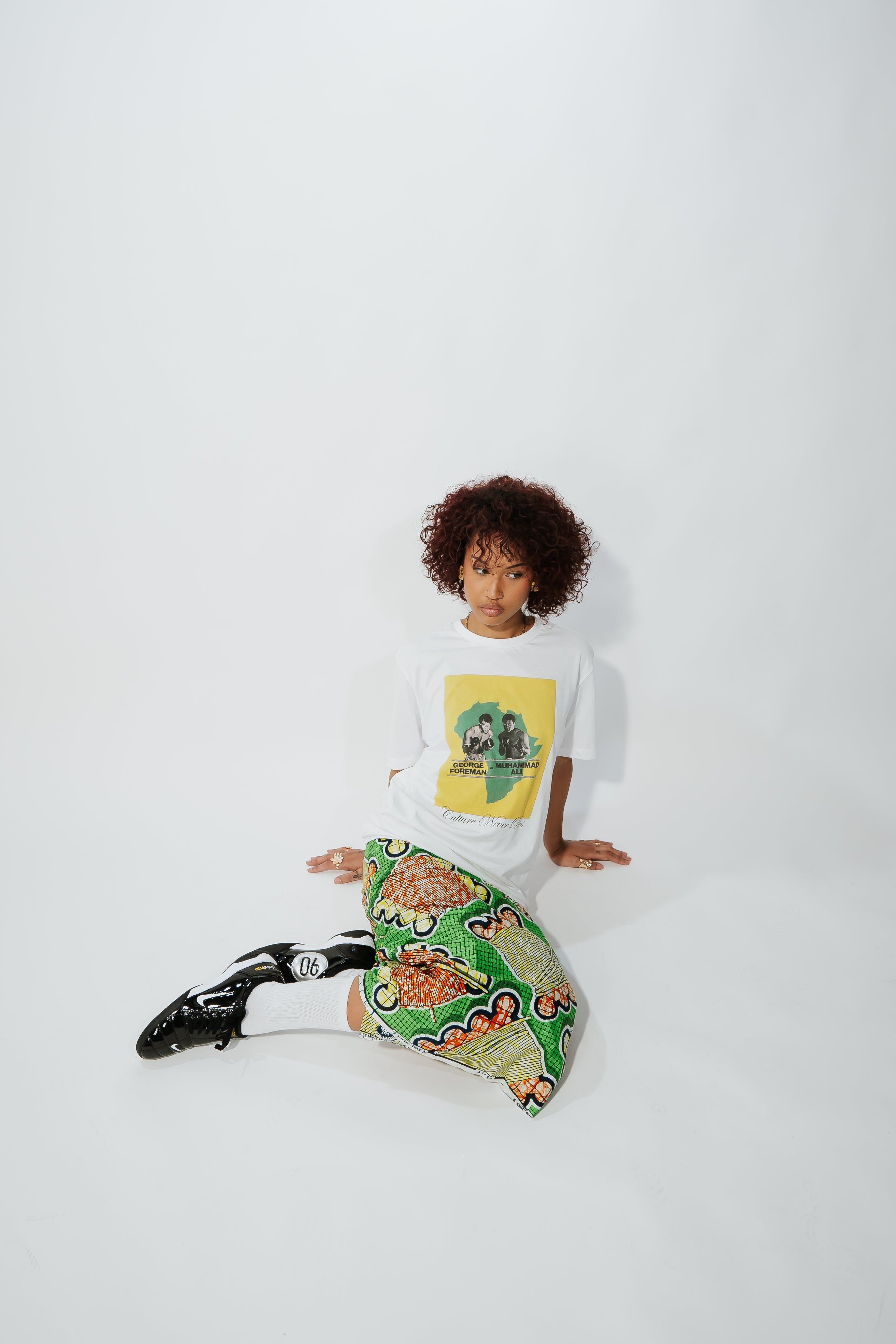 T-shirt Blanc « Rambo in the Jungle »