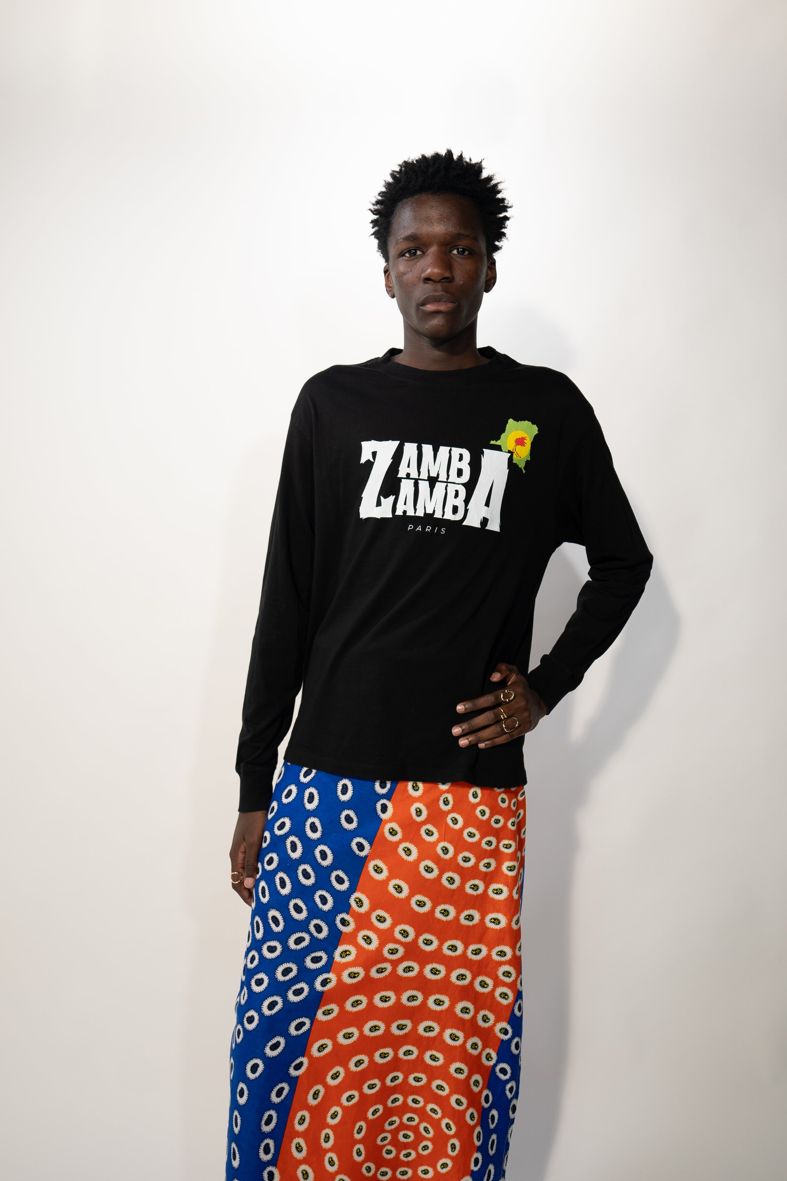 Long Sleeve Zamba Héritage (Noir)