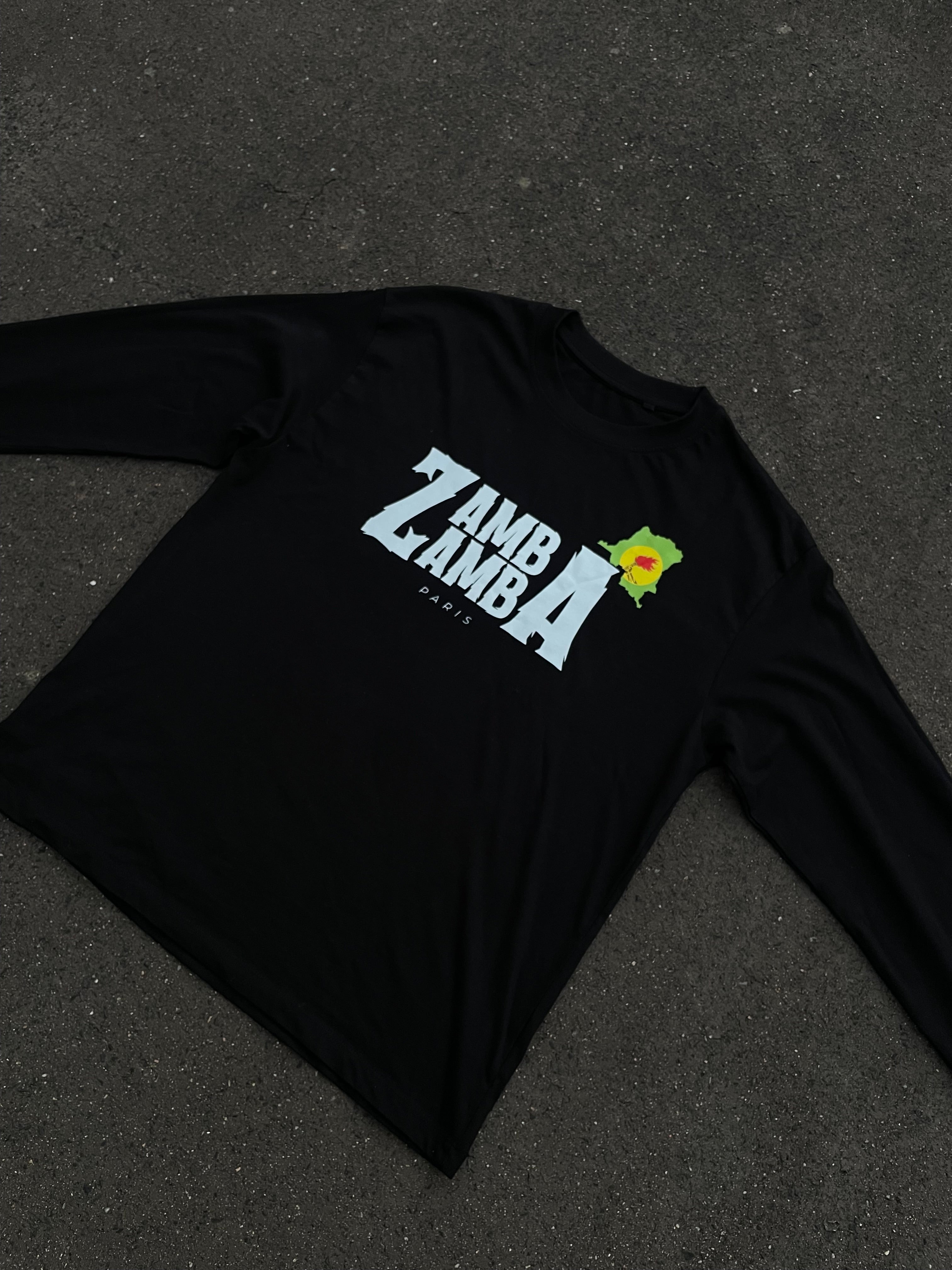 Long Sleeve Zamba Héritage (Noir)