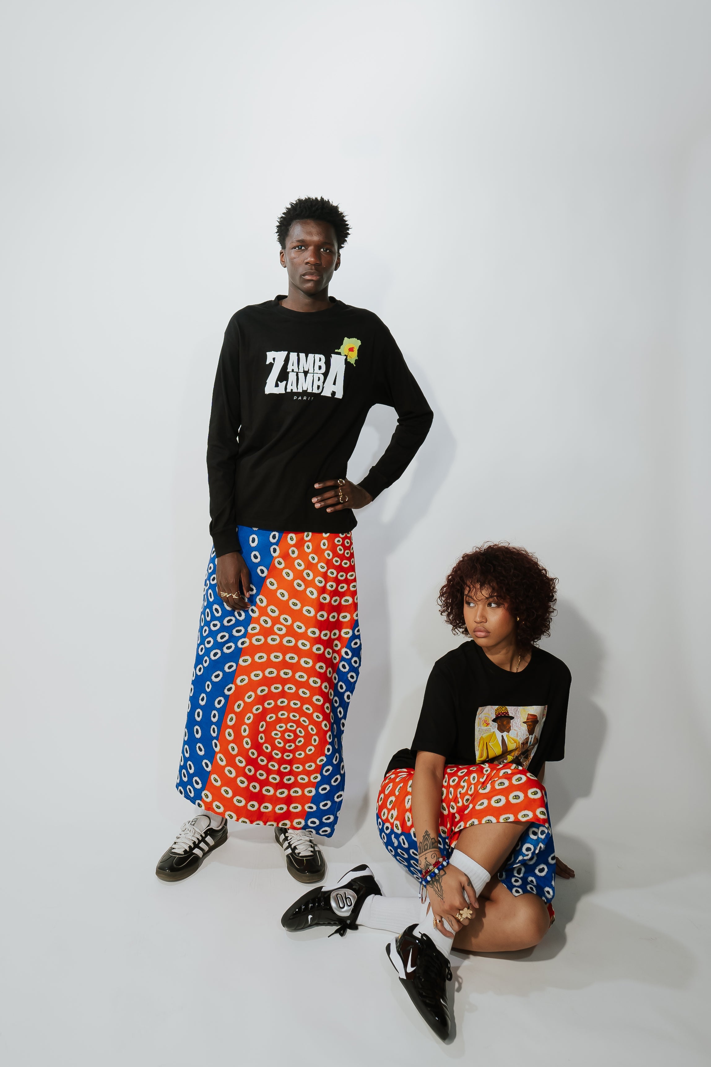 Long Sleeve Zamba Héritage (Noir)