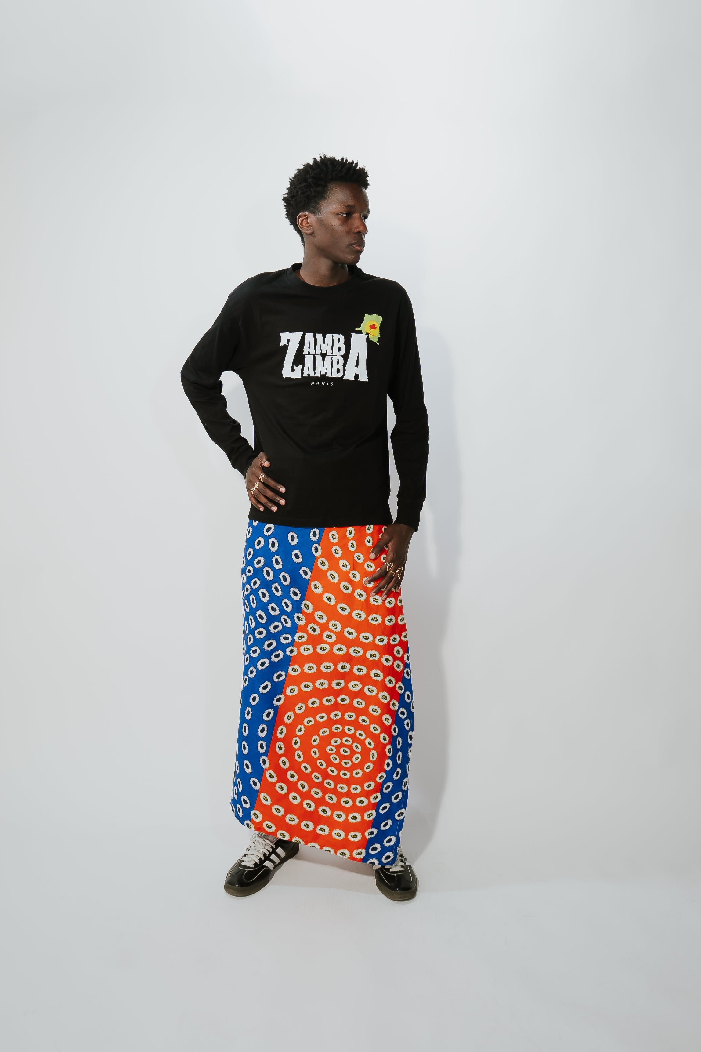 Long Sleeve Zamba Héritage (Noir)