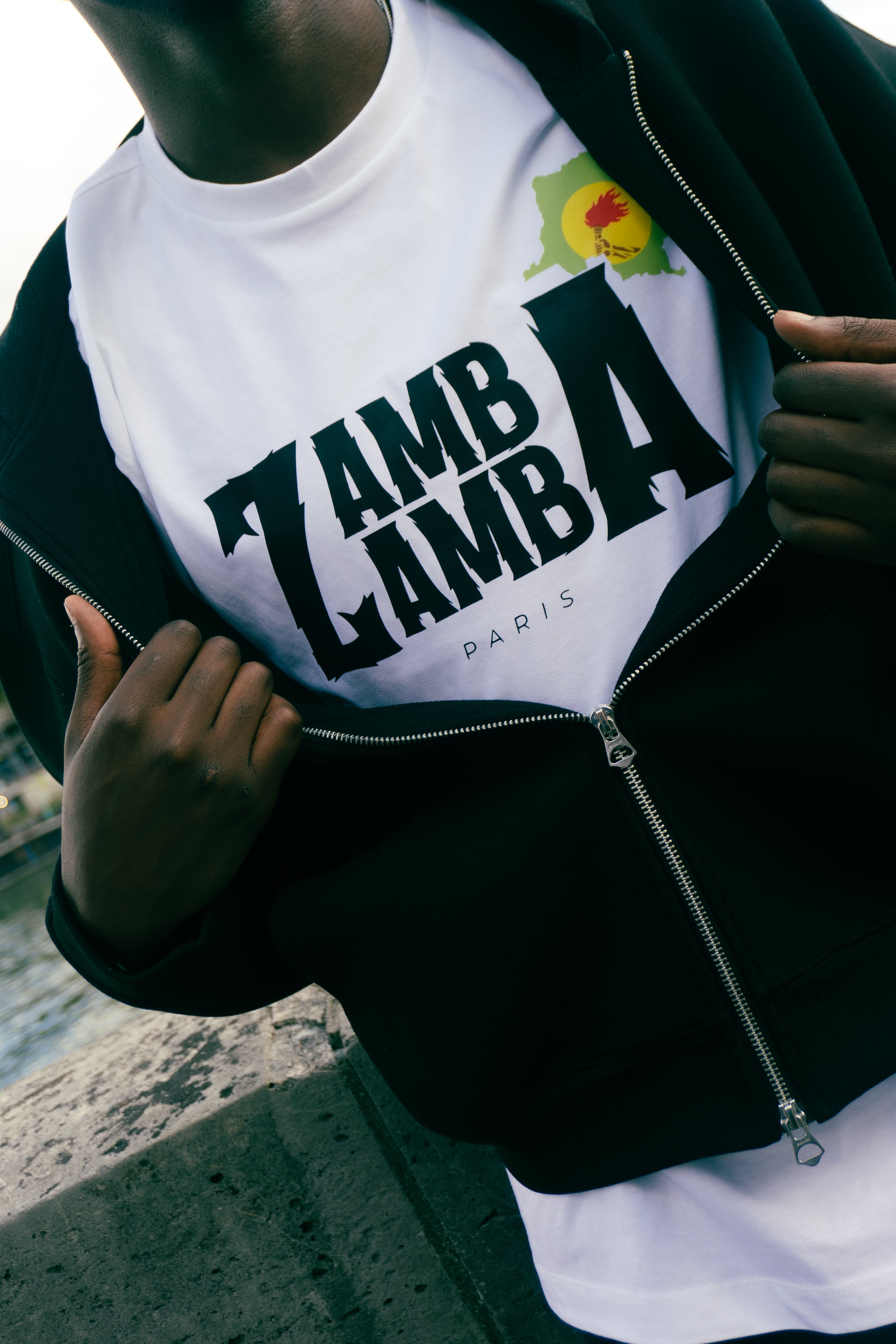 T-shirt Zamba Héritage (Blanc)