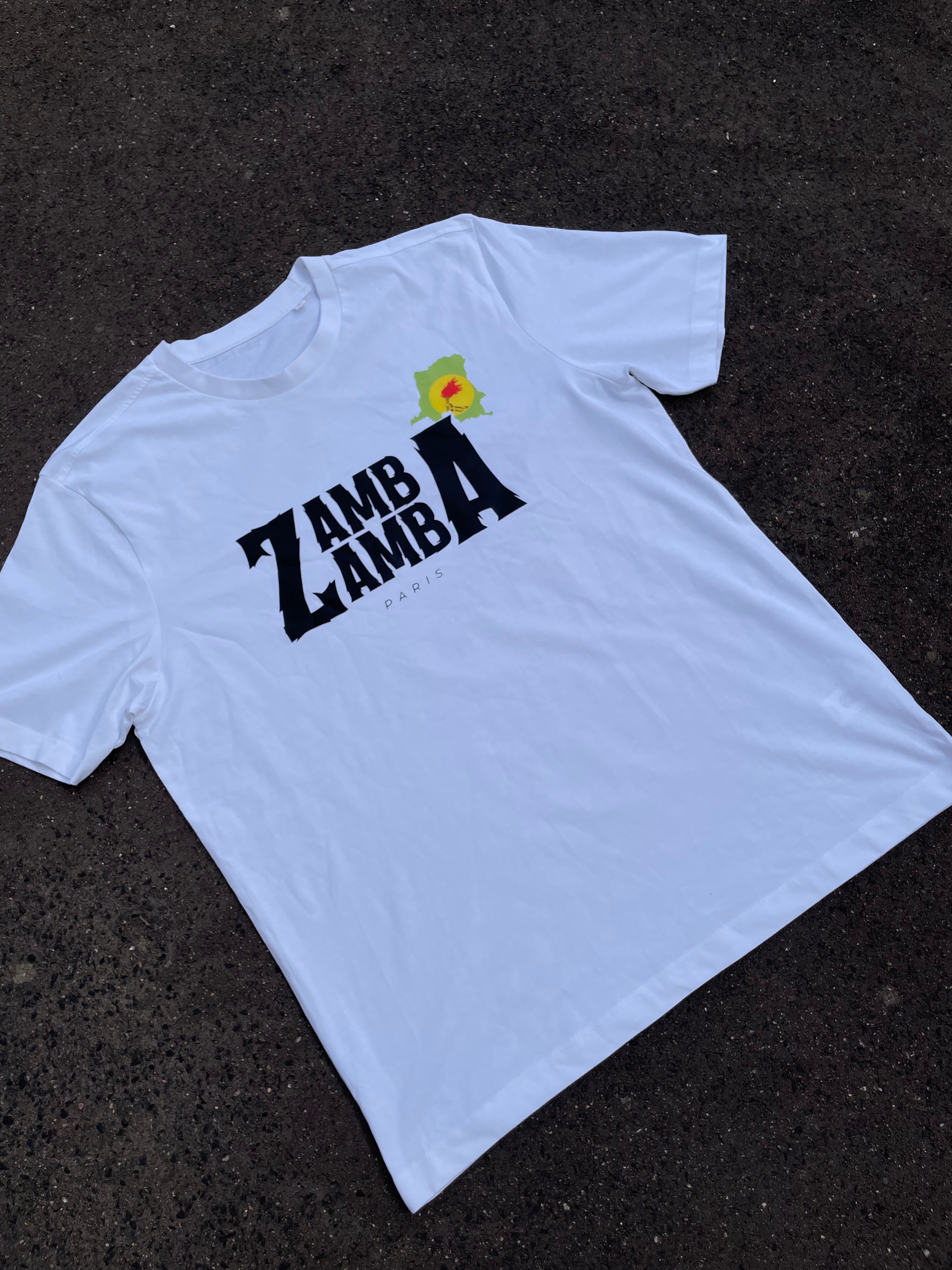 T-shirt Zamba Héritage (Blanc)